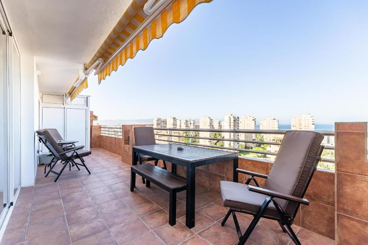 Vistas Azules -- Remodeled, Large Terrace, Spectacular Ocean Views And Beach Level Access Torremolinos Exteriör bild